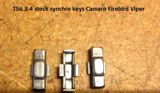 T56 Stock Synchronizer Keys Struts Camaro Firebird Viper Cobra Corvette GTO CTSV